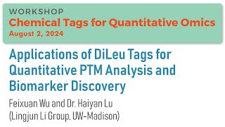 Applications of DiLeu tags for quantitative PTM analysis and biomarker discovery [upl. by Anurb937]