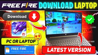 How To Download Free Fire In Laptop  Free Fire Download Pc  Laptop Me FF Kaise Download Kare [upl. by Gui377]