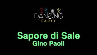 Gino Paoli  Sapore di sale TestoLyrics karaoke style [upl. by Ennagem]