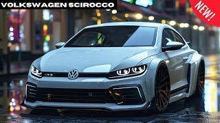 NEW MODEL 2025 Volkswagen Scirocco Review  Details Interior And Exterior [upl. by Coray]