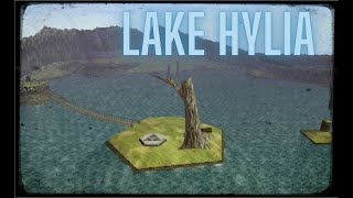 🎵The Legend of Zelda Ocarina of Time  Lake Hylia ambience by night [upl. by Vi]