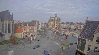 Webcam vLeeshuis Oudenaarde Markt [upl. by Ehrman]