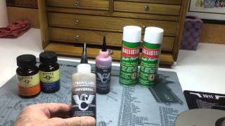 1911 Cleaners amp Lubricants [upl. by Willin]