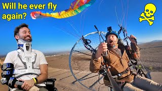 Investigating Anthony Vellas NEAR FATAL Paramotor Crash [upl. by Eedrahc448]