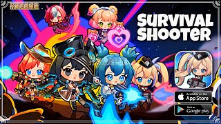 【手遊試玩】Survival Shooter Roguelike io AndroidIOS [upl. by Silvester]