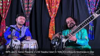 na jeo na rajani ekhono baki instrumental ॥ Mir Naqibul Islam in Tabla ॥ ►Shouvik Mukherjee in Sitar [upl. by Savell]