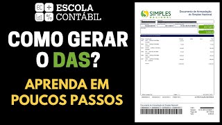 Como gerar o DAS do Simples Nacional Passo a passo [upl. by Reube]