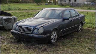 Starting MercedesBenz w210 E300D OM606 After 7 Years  Test Drive [upl. by Marta230]