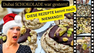 Weihnachtsplätzchen nach Dubai Schokoladen Art Glutenfrei amp inkl Rezept für Nussallergiker [upl. by Missi]