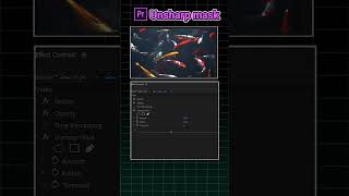 أفكت Unsharp mask بالبريمير تصميم tiktok motiongraphicsاكسبلور photoshop aftereffects اكسبلور [upl. by Aloel]