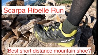 Scarpa Ribelle Run Trail running review [upl. by Leona]