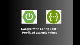 Swagger with Spring Boot  Prefilled example values [upl. by Ettennahs]