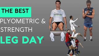 The Best Plyometric and Strength Leg Day for Footballers [upl. by Ellehcirt]