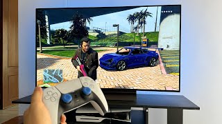 Gta V Free Roam PS5 Slim Gameplay 4K 60 FPS  LG OLED C4 48quot Best 2024 Oled Gaming TV Test [upl. by Leavy]