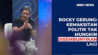 Aturan Persyaratan Pencalonan Kepala Daerah Diubah Rocky Gerung MK Temukan Akal Pikirannya [upl. by Ahsimed]