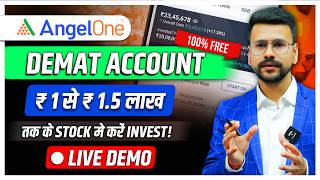 Angel One Account Opening 2024 100 FREE  Demat Account kaise Khole  How to Open Demat Account [upl. by Esli4]