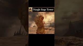 When the Undivided Chaos Warrior use Nurgle Siege Tower for the First Time [upl. by Kingston]