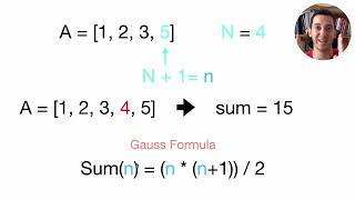 PermMissingElem Codility Lesson 3  Python [upl. by Haik345]