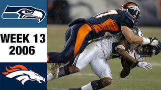 Seahawks vs Broncos 2006 Week 13 [upl. by Stacey279]