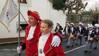 Hendaye Tamborrada  Musique d Eusko avec la Zarpai Banda [upl. by Norrej]