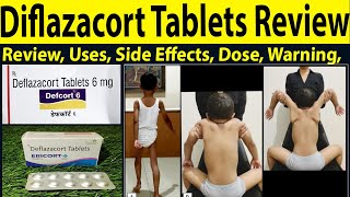 Deflazacort tablets 6 mg 12 mg uses  Defcort 6 mg  sericort tablets uses side effects Dose [upl. by Calan235]