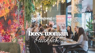 Wollongong Women  Boss Woman Breakfast [upl. by Ettenot519]