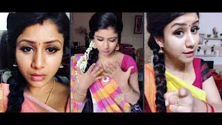 Alya Manasa Vijay tv Raja Rani Semba Dubsmash New Collection [upl. by Panaggio]