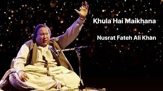 Noster Fateh Ali Khan khula hay makhna [upl. by Aicul]