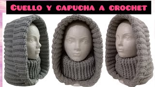 Cuello a crochet con capucha [upl. by Griselda734]