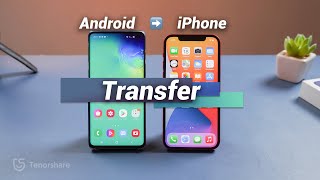 How to Transfer Data from Android to iPhone 2 Free Ways [upl. by Yesdnyl]