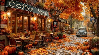 Captivating Jazz Music to Relax 🍂 Cafe on Autumn Street  Classic Vibes [upl. by Ithsav]