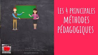 💡🔎 Voici les 4 principales méthodes pédagogiques en formation [upl. by Ainig480]