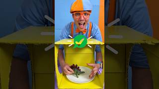 WHOS THAT DINOSAUR Blippi Learning Games blippi shorts [upl. by Enyak]