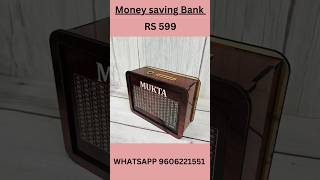 MONEY BANK WITH YOUR PHOTO  WHATSAPP 9606221551 piggybank moneybank moneybanking kidsgifts [upl. by Alyac306]