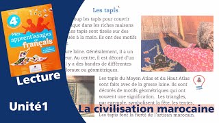 Les tapis  lecture  Mes apprentissages en français  4AEP [upl. by Eido954]