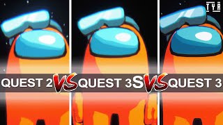 THROUGH THE LENSES  Quest 2 vs QUEST 3S vs Quest 3 [upl. by Asiul]