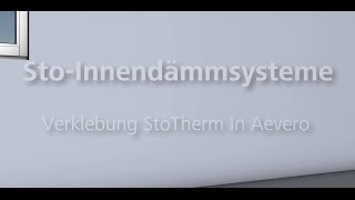 Innendämmung  StoTherm In Aevero [upl. by Ynnahc659]