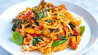 Easy Veggie Spaghetti Recipe [upl. by Agretha]