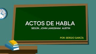 Actos de habla según John Austin Podcast [upl. by Cherry444]