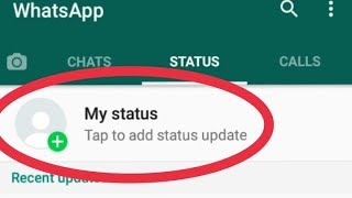 How To Fix Whatsapp Status Problem Solve [upl. by Damiani68]