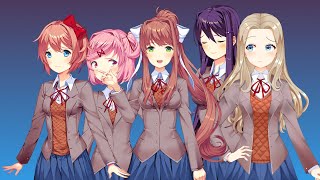 Irregular Club Activities A voiced DDLC mod [upl. by Llibyc]