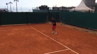 Sergi Bruguera in MonteCarlo Masters 2014 [upl. by Nyleikcaj]