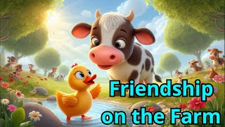 Friendship on the Farm A Story for Children  The World of Fairy Tales [upl. by Prospero875]