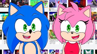 Sonic and Amy play ROBLOX LIVE [upl. by Bergstein]