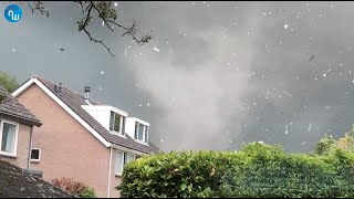 Amateurbeelden tornado Zierikzee 27 juni 2022 [upl. by Eenat]