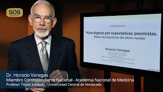 Hiperalgesia por expectativas pesimistas Efecto nocebo  Dr Horacio Vanegas [upl. by Kallista181]