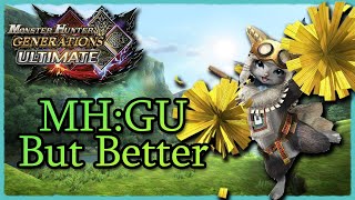 MHGU Mod Showcase  Cope Edition  Better Low Tier Weapons [upl. by Iran]