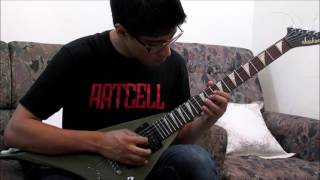 Artcell  Utshober Utshahe Guitar Solo Cover [upl. by Rafter]