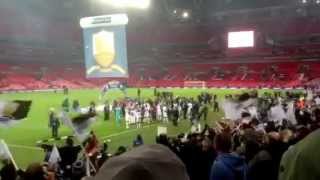 Swansea City vs Bradford City Capital One Cup Celebrations [upl. by Euphemiah649]