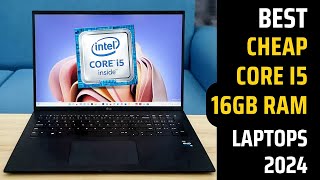 Best Cheap Core i5 16GB RAM amp Upto 512GB SSD Laptops for Students amp Professionals 2024 [upl. by Ekard]